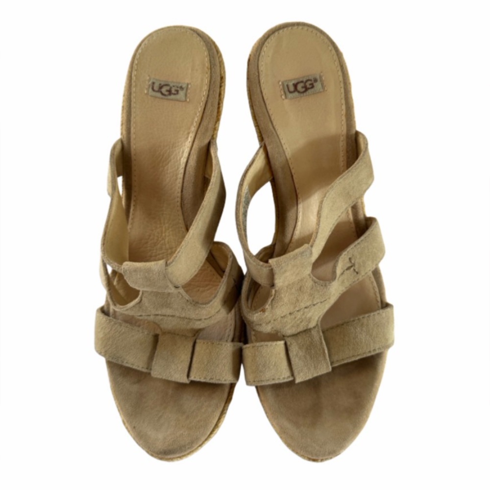 UGG Women's Tan Wedges
